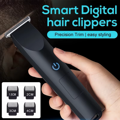 Electric hair and beard clipper with USB charging