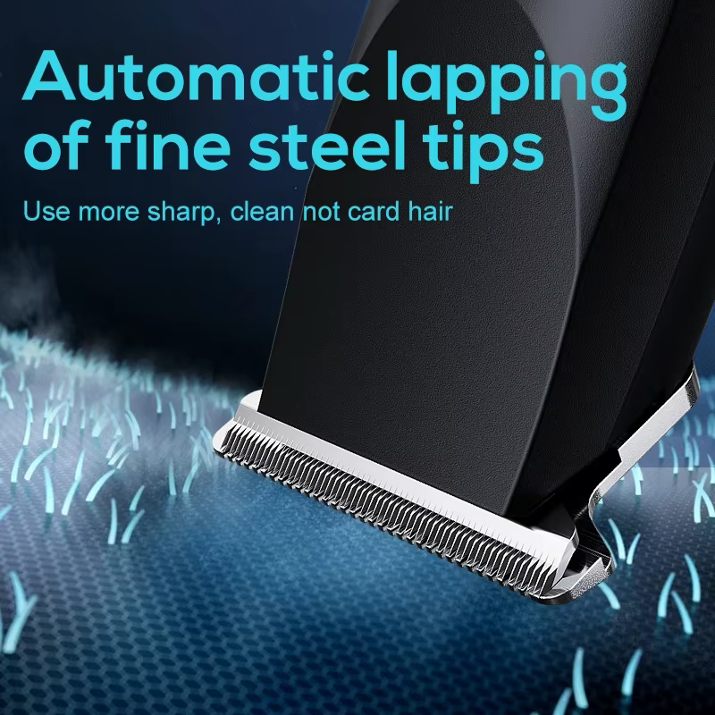Electric hair and beard clipper with USB charging